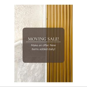 Moving Sale!